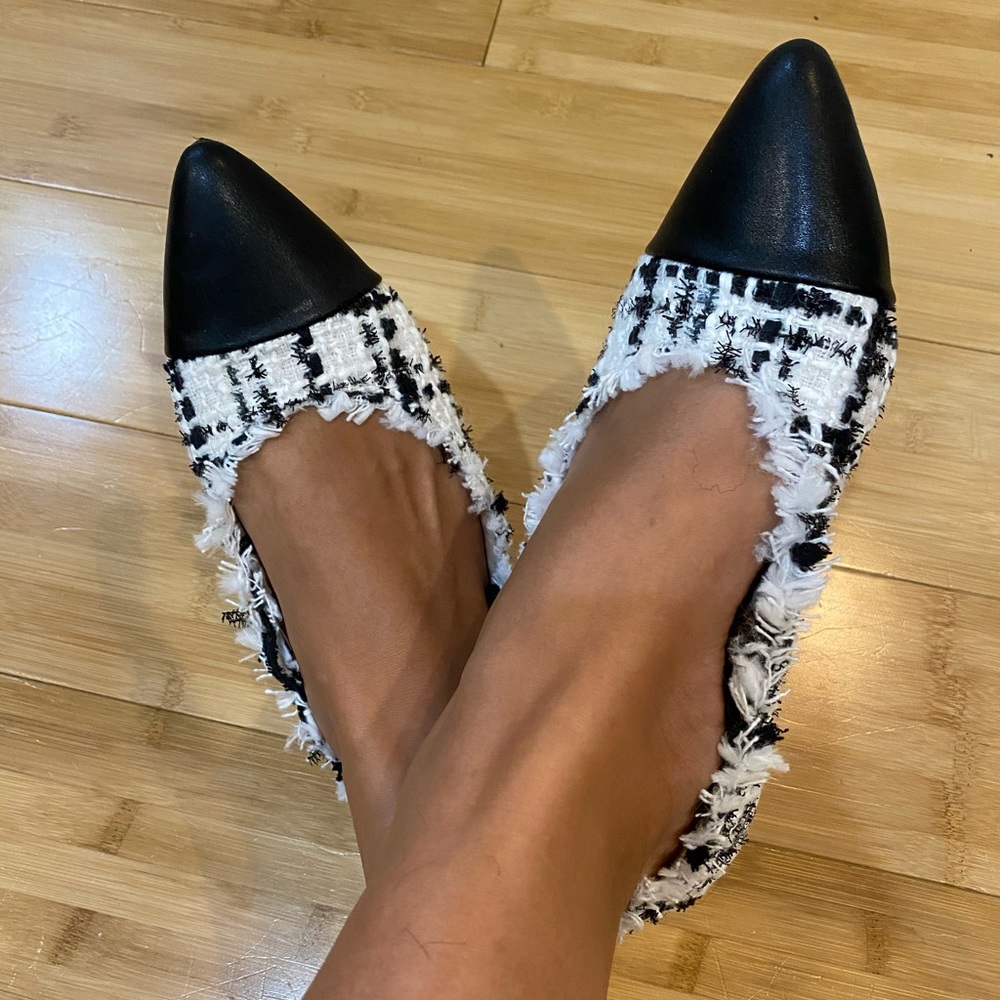 Chanel style flats